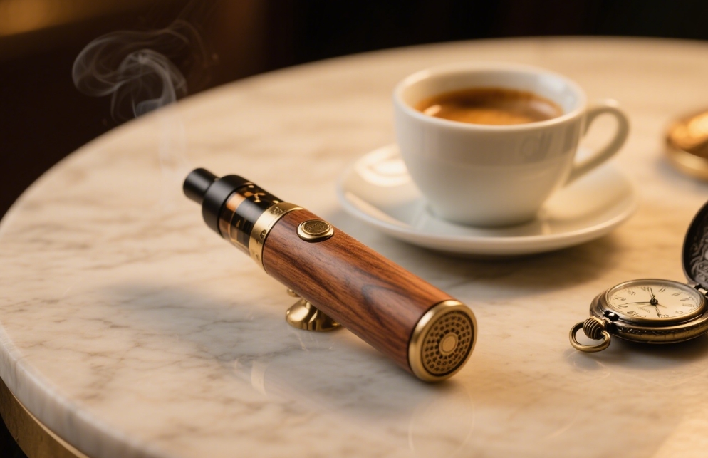 Elegance, kas nekad neiziet no modes: Retro koka dizaina e-cigaretes kā luksusa un stila simbols