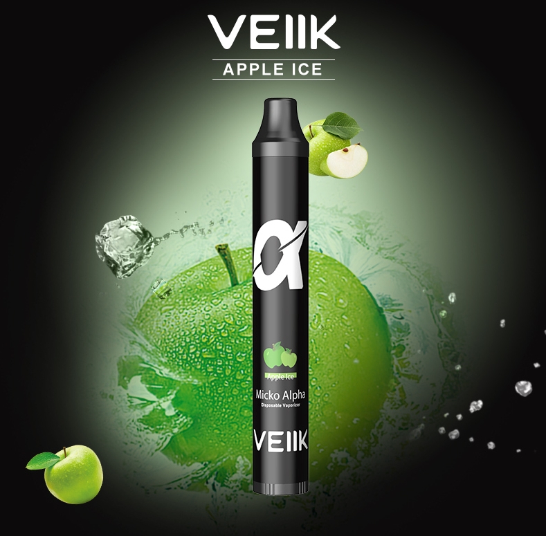 VEIIK Micko Alpha 600 Puffs Vape: Jūsu ideālais ābolu ledus pavadonis